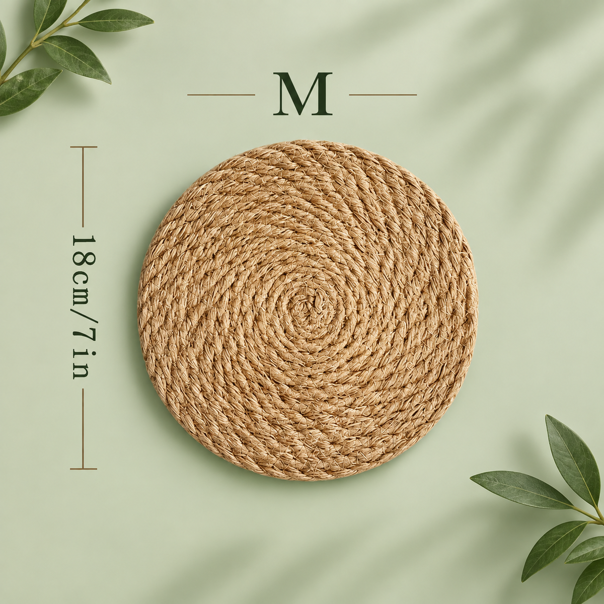 Woven Jute Trivet Mat