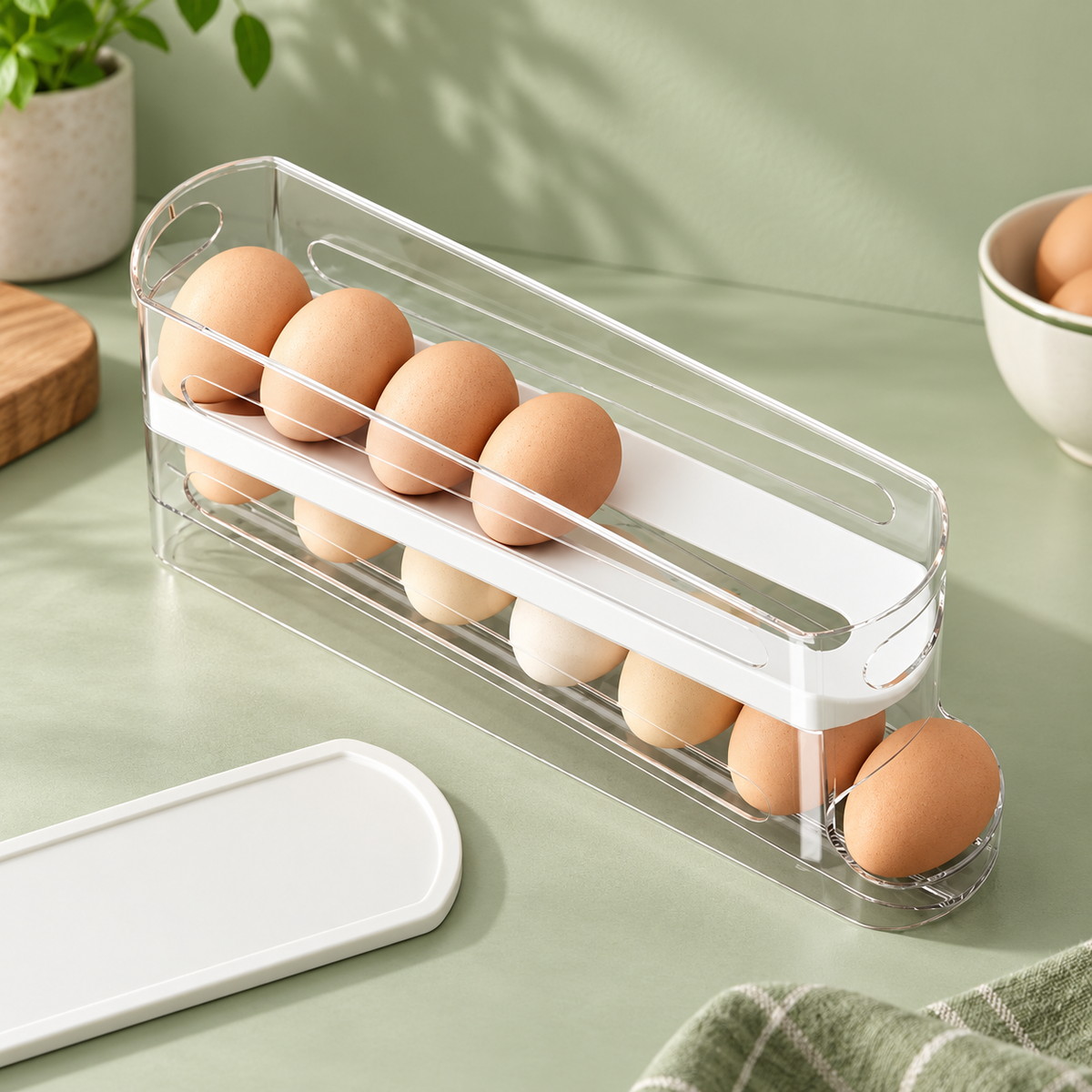 Fridge Egg Storage Organizer