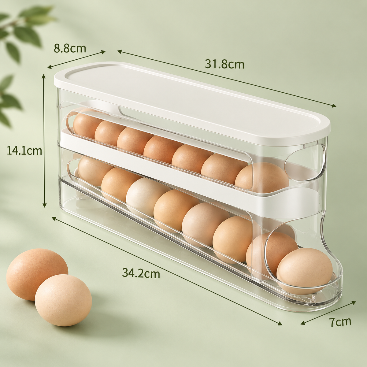 Fridge Egg Storage Organizer