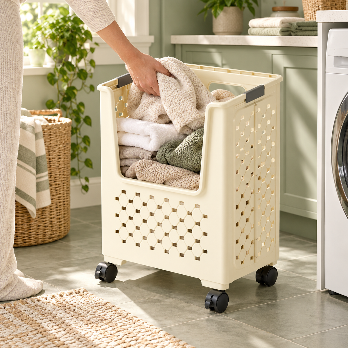 Foldable Clothes Storage Hamper