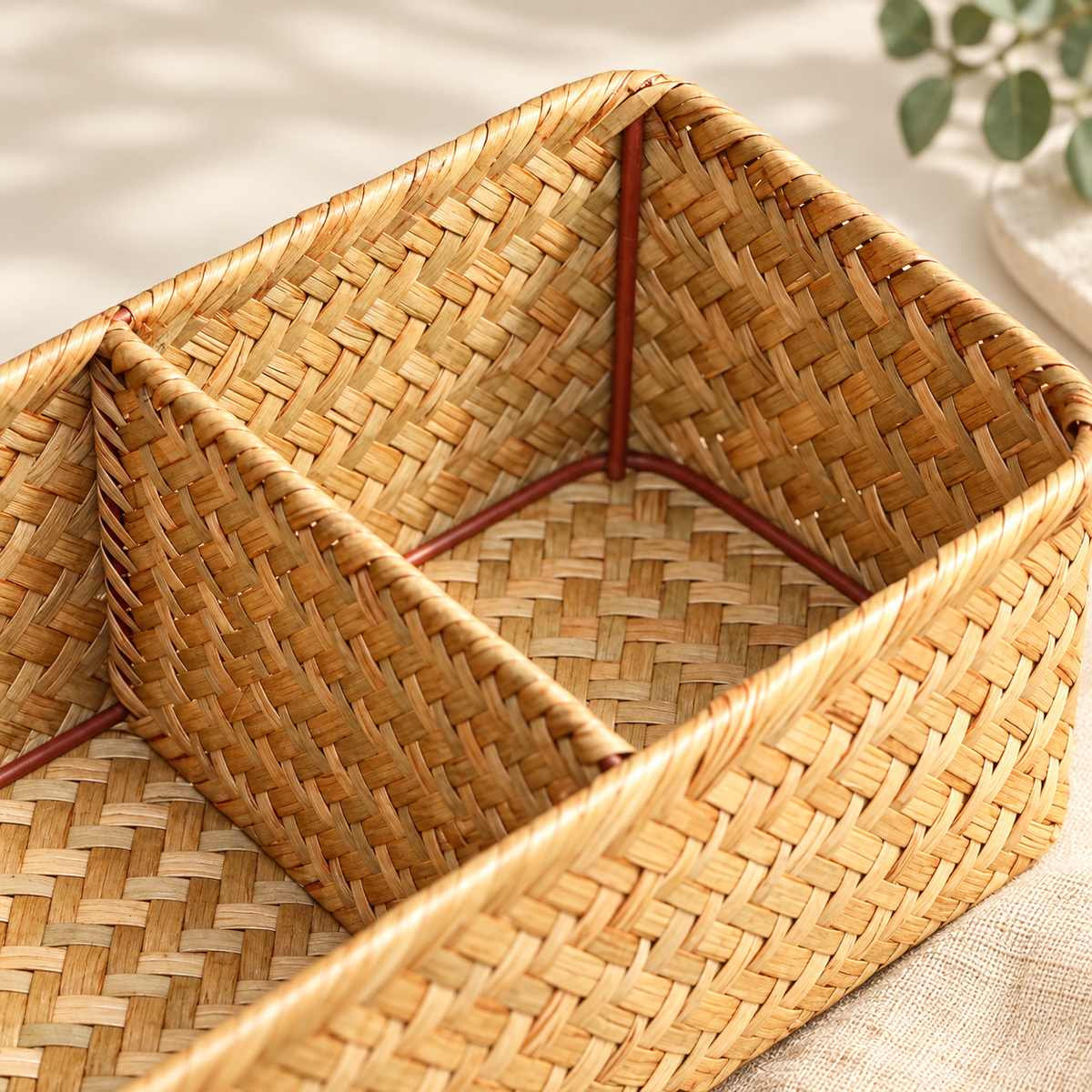 Seagrass Woven Storage Basket