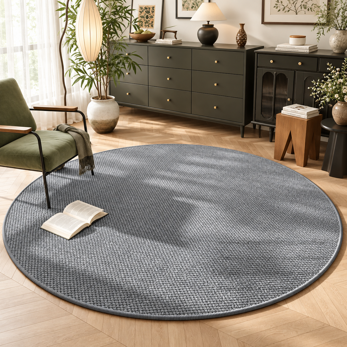 Modern Round Floor Rug