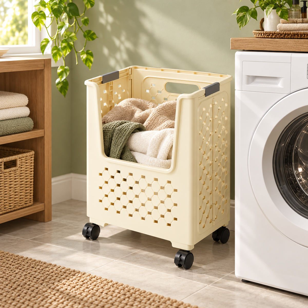 Foldable Clothes Storage Hamper