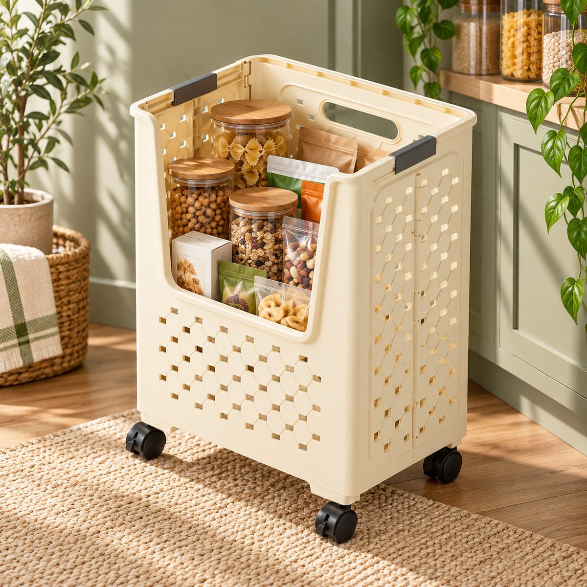 Foldable Clothes Storage Hamper