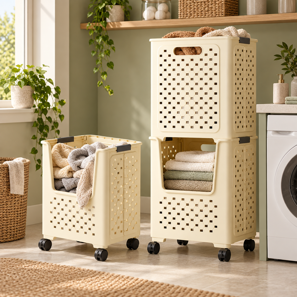 Foldable Clothes Storage Hamper
