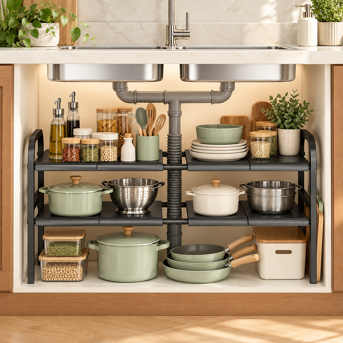 Kitchen Cabinet Organizer